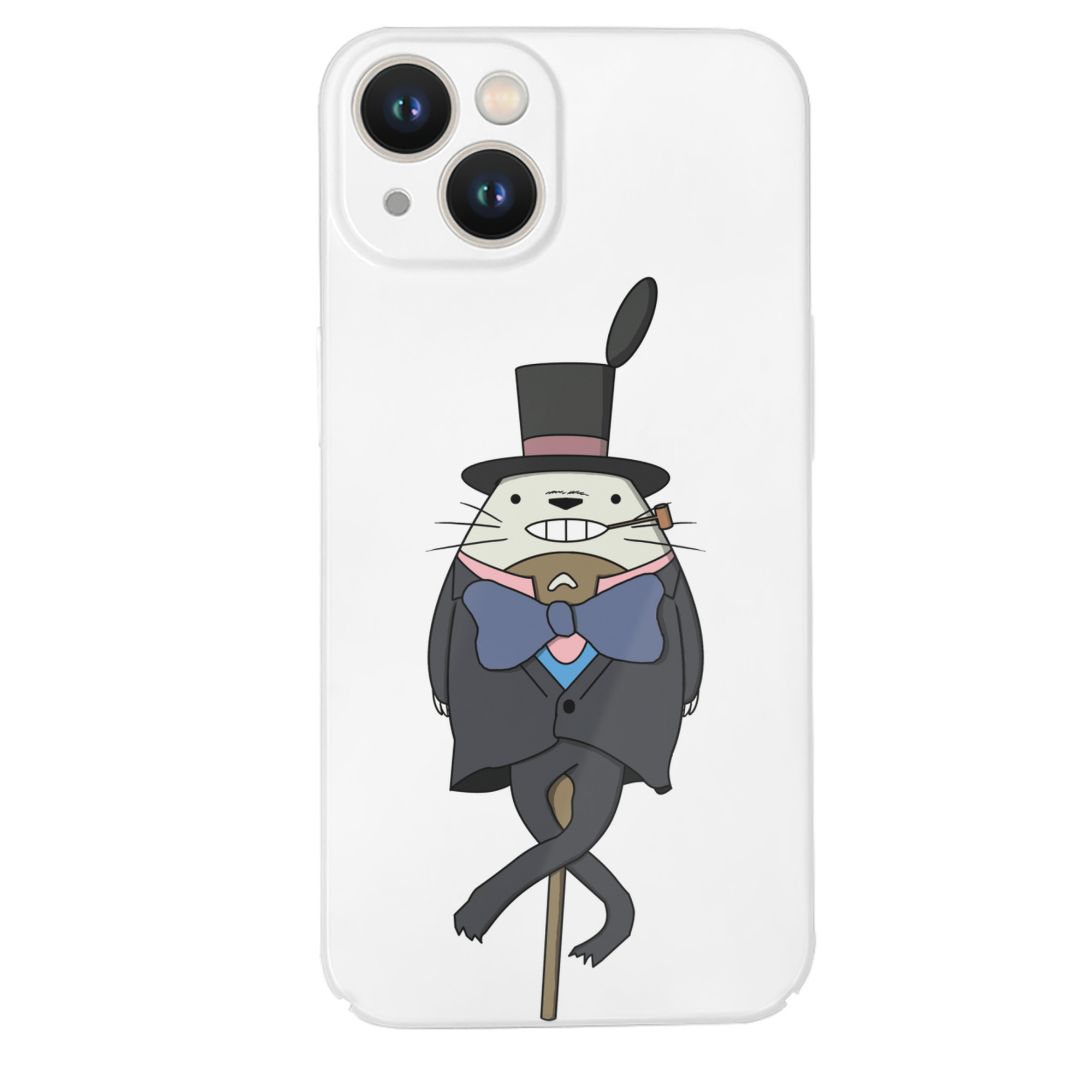 （画像用） となりのトトロ 草壁メイ 草壁サツキ My Neighbor Totoro Satsuki Kusakabe Mei Kusakabe 【iPhone 14シリーズ対応】ハードケース